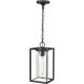 Wheatland 1 Light 6.5 inch Powder Coated Black Outdoor Hanging Lantern
